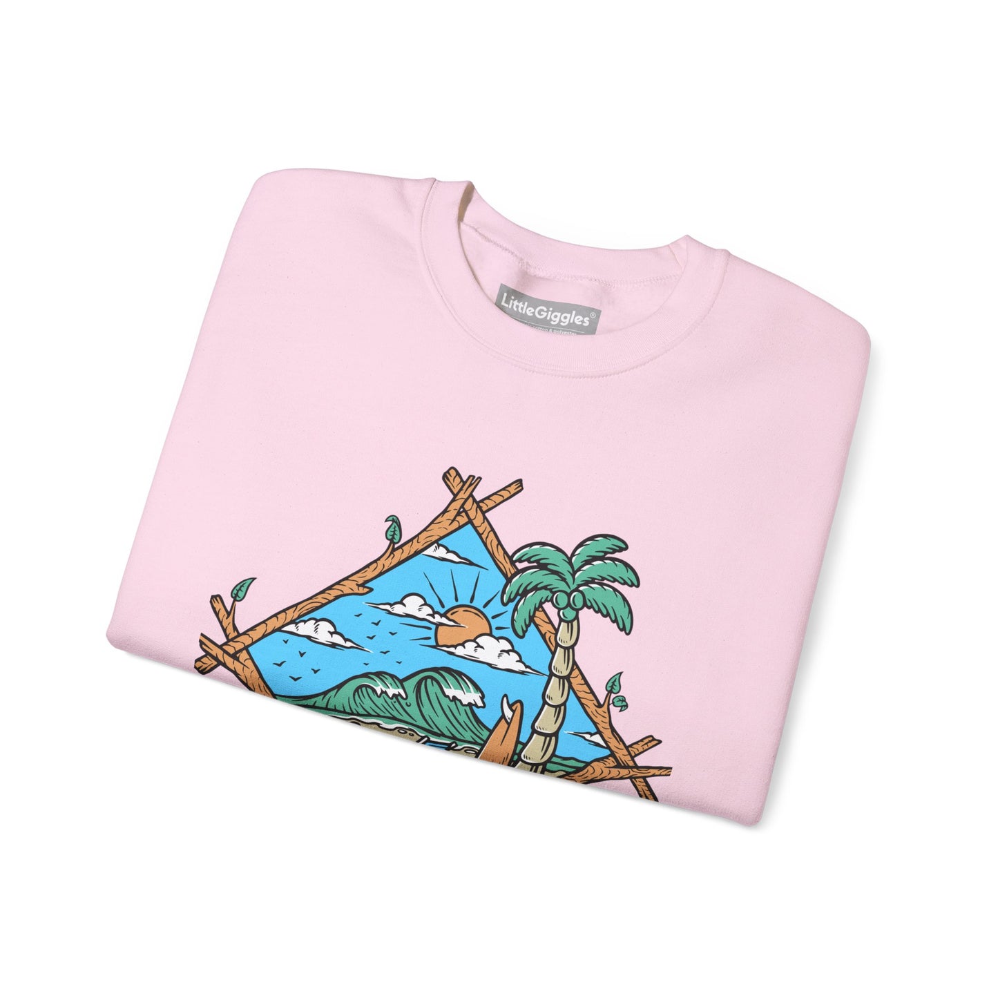 Beach Vibes Crewneck Sweatshirt