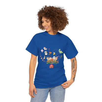 Farm Illustrations Unisex Heavy Cotton Tee