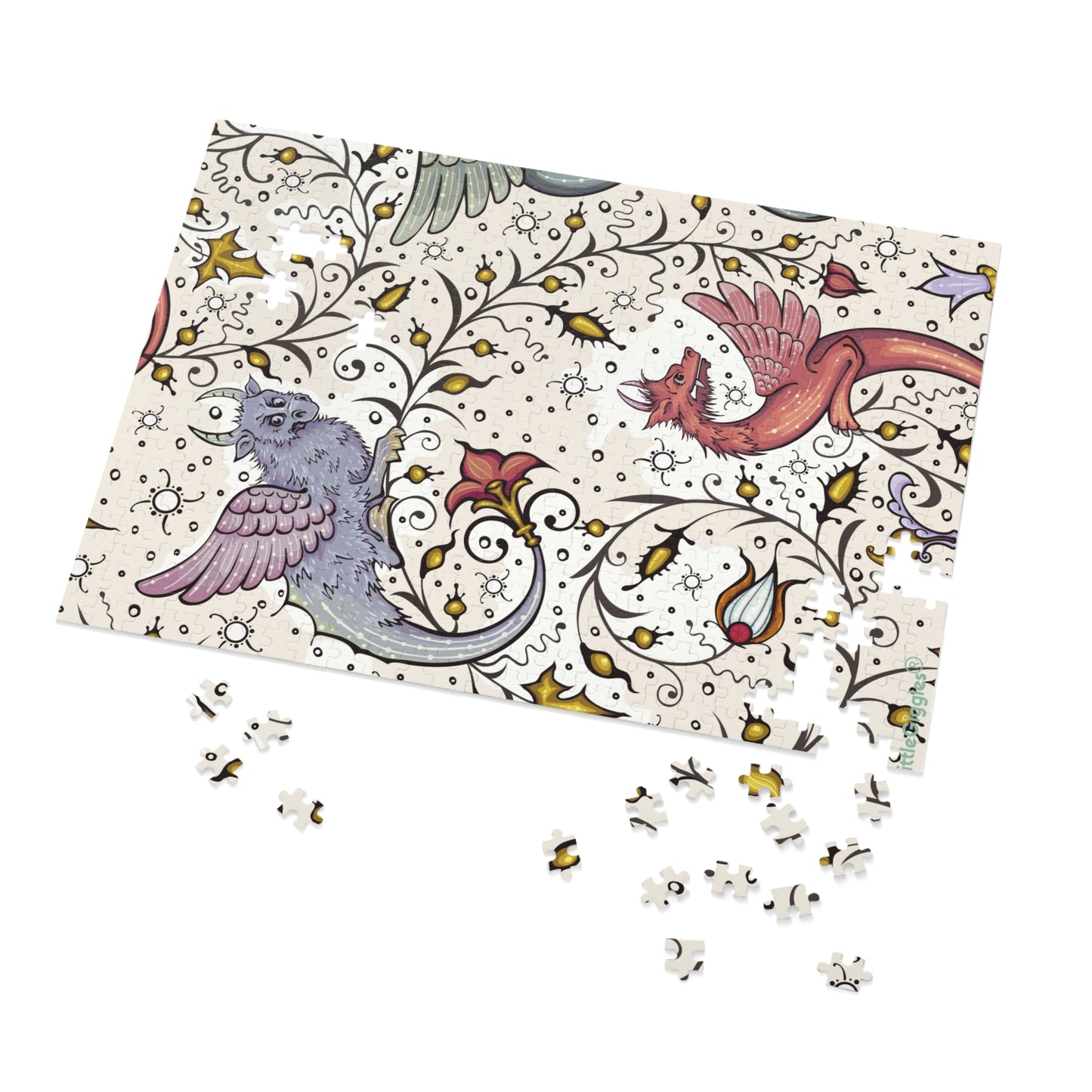 Kids Educational Jigsaw Puzzle with Tin