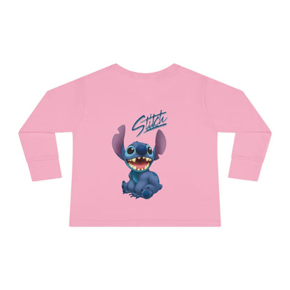 Stitched Toddler Long Sleeve Tee