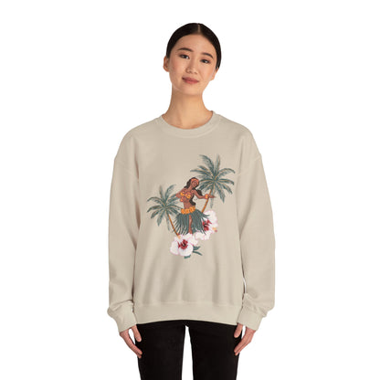 Tropical Chic Artisanal Sweatshirt