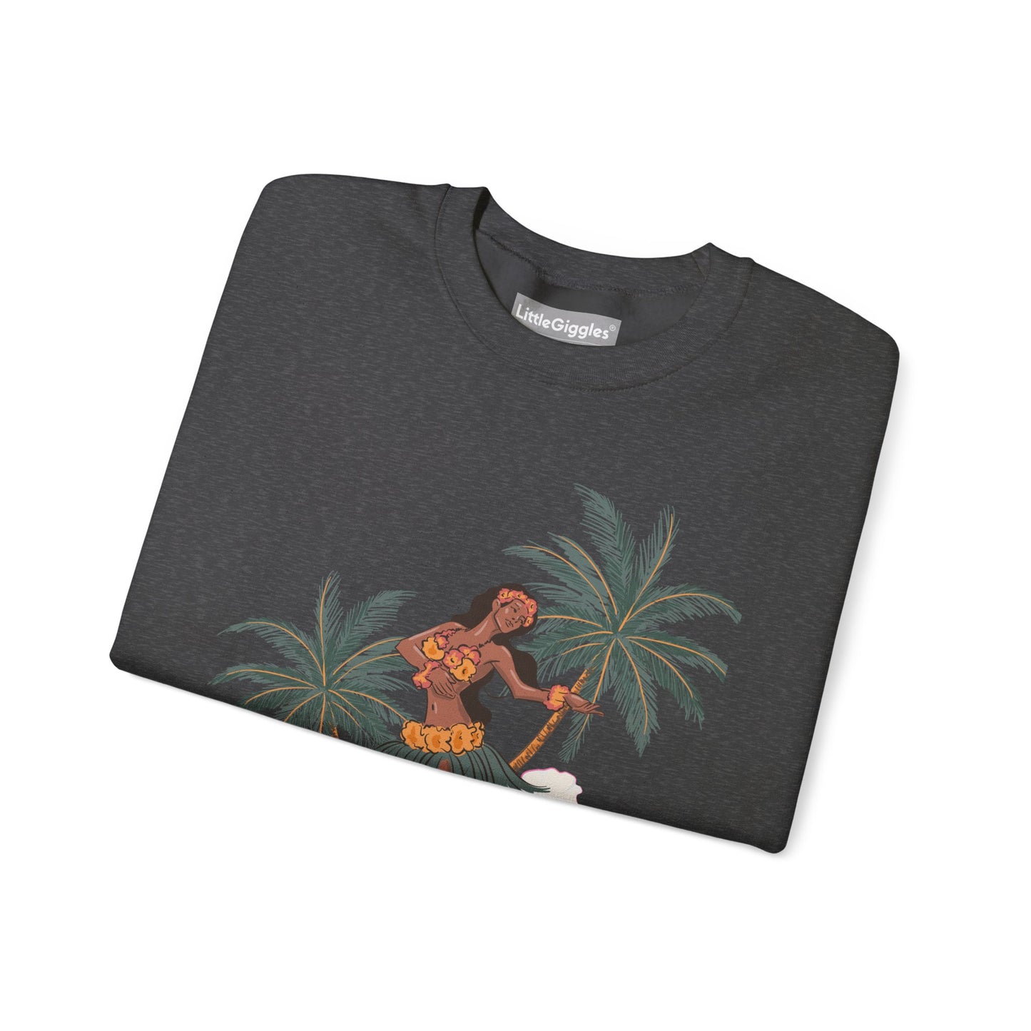 Tropical Chic Artisanal Sweatshirt