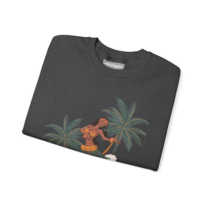 Tropical Chic Artisanal Sweatshirt