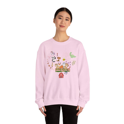 Farm Animal Crewneck Sweatshirt