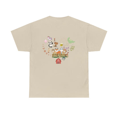Farm Illustrations Unisex Heavy Cotton Tee