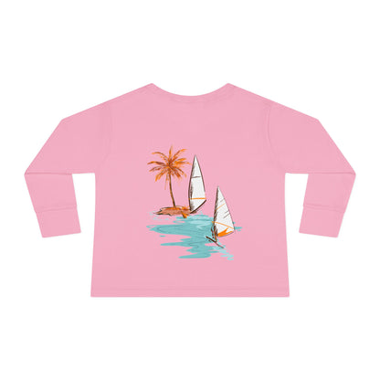 Tropical Toddler Long Sleeve Tee
