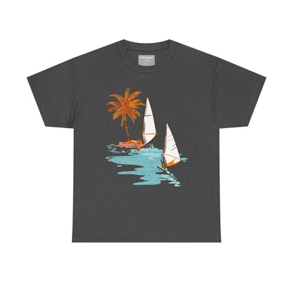 Beach Vibes Unisex Heavy Cotton Tee