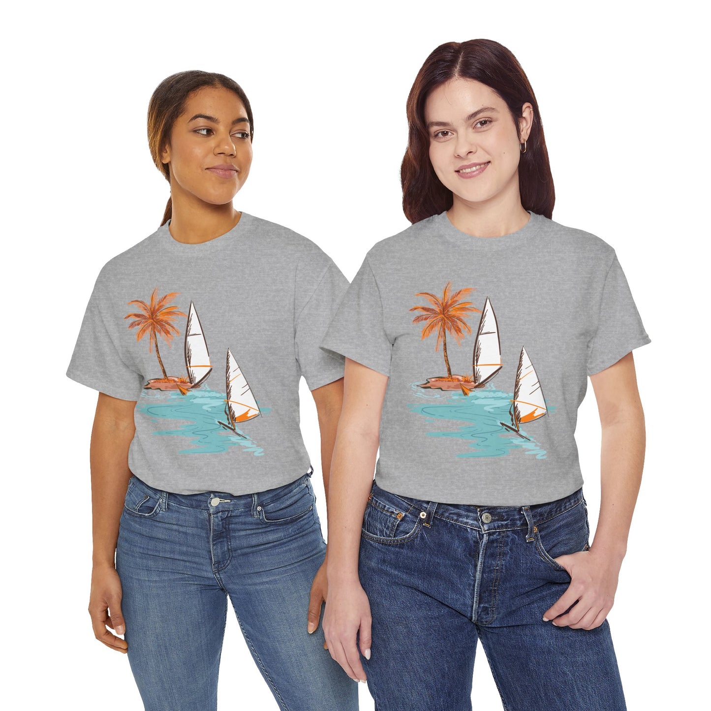Beach Vibes Unisex Heavy Cotton Tee