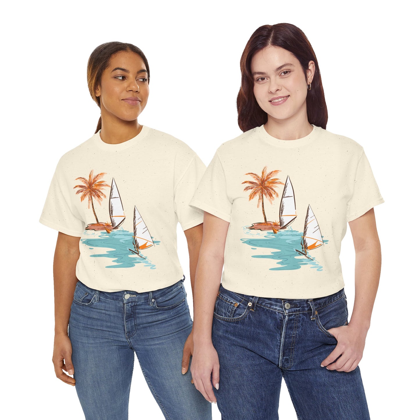 Beach Vibes Unisex Heavy Cotton Tee
