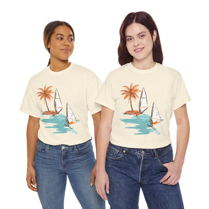 Beach Vibes Unisex Heavy Cotton Tee
