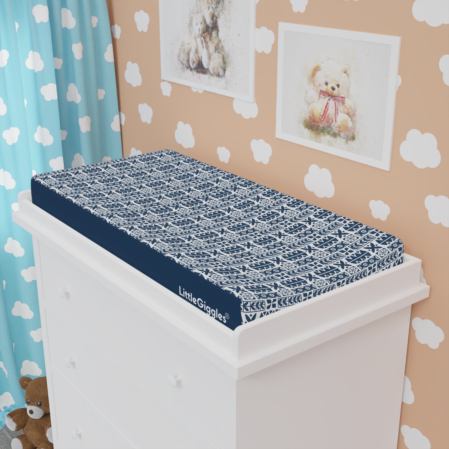 Traditional Masi Changing Pad Cover