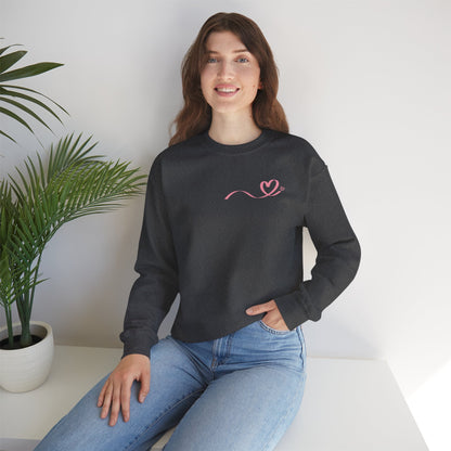 Heart Crewneck Sweatshirt