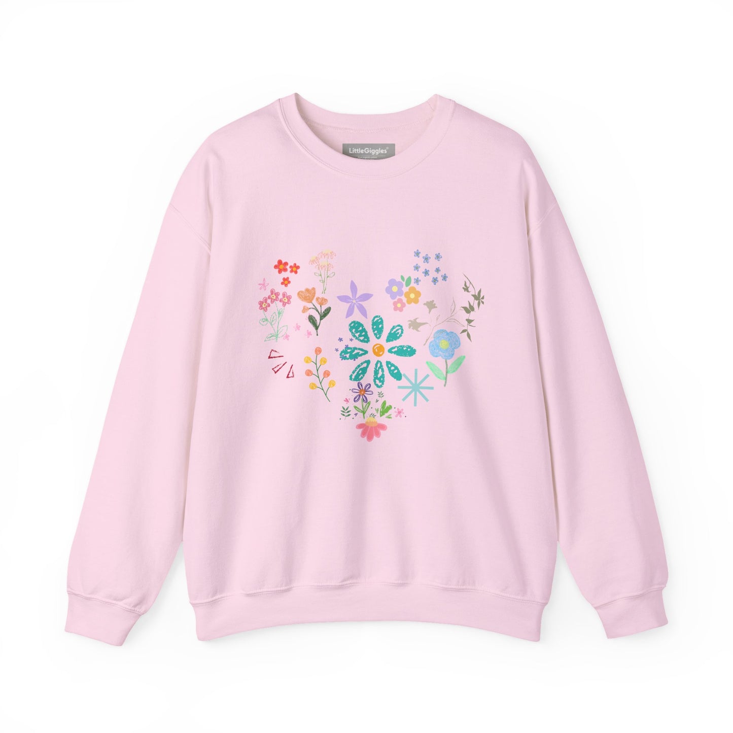 Floral Crewneck Sweatshirt