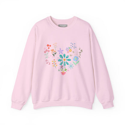 Floral Crewneck Sweatshirt