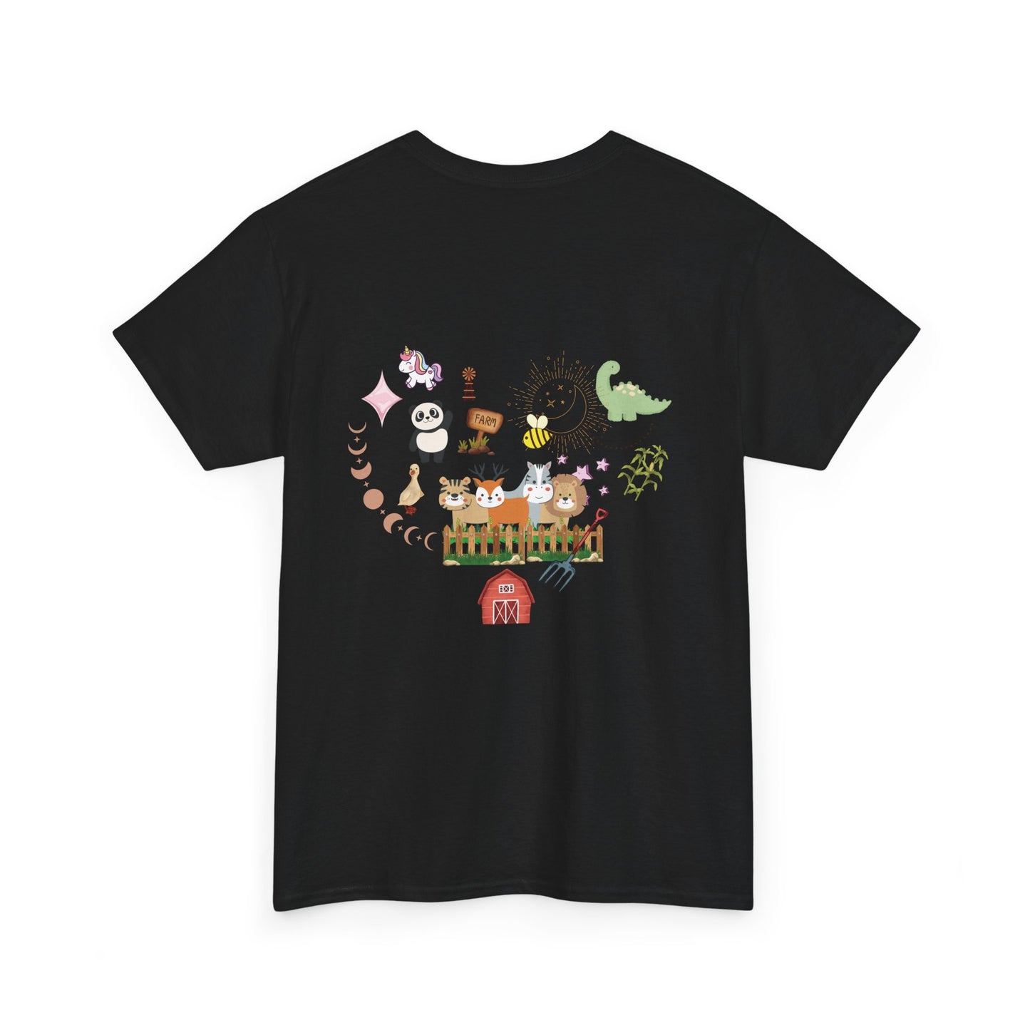 Farm Illustrations Unisex Heavy Cotton Tee