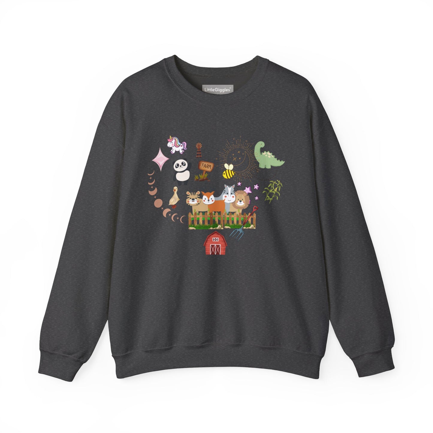 Farm Animal Crewneck Sweatshirt