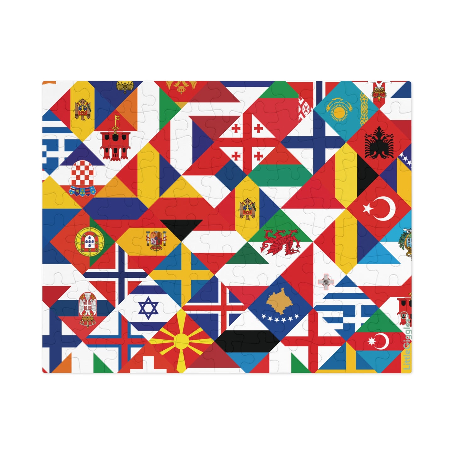 Kids Educational Jigsaw Puzzle with Tin