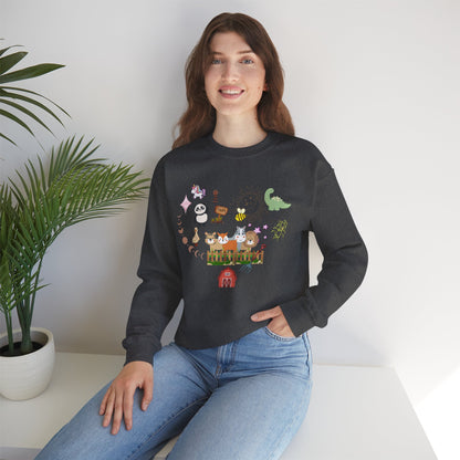 Farm Animal Crewneck Sweatshirt