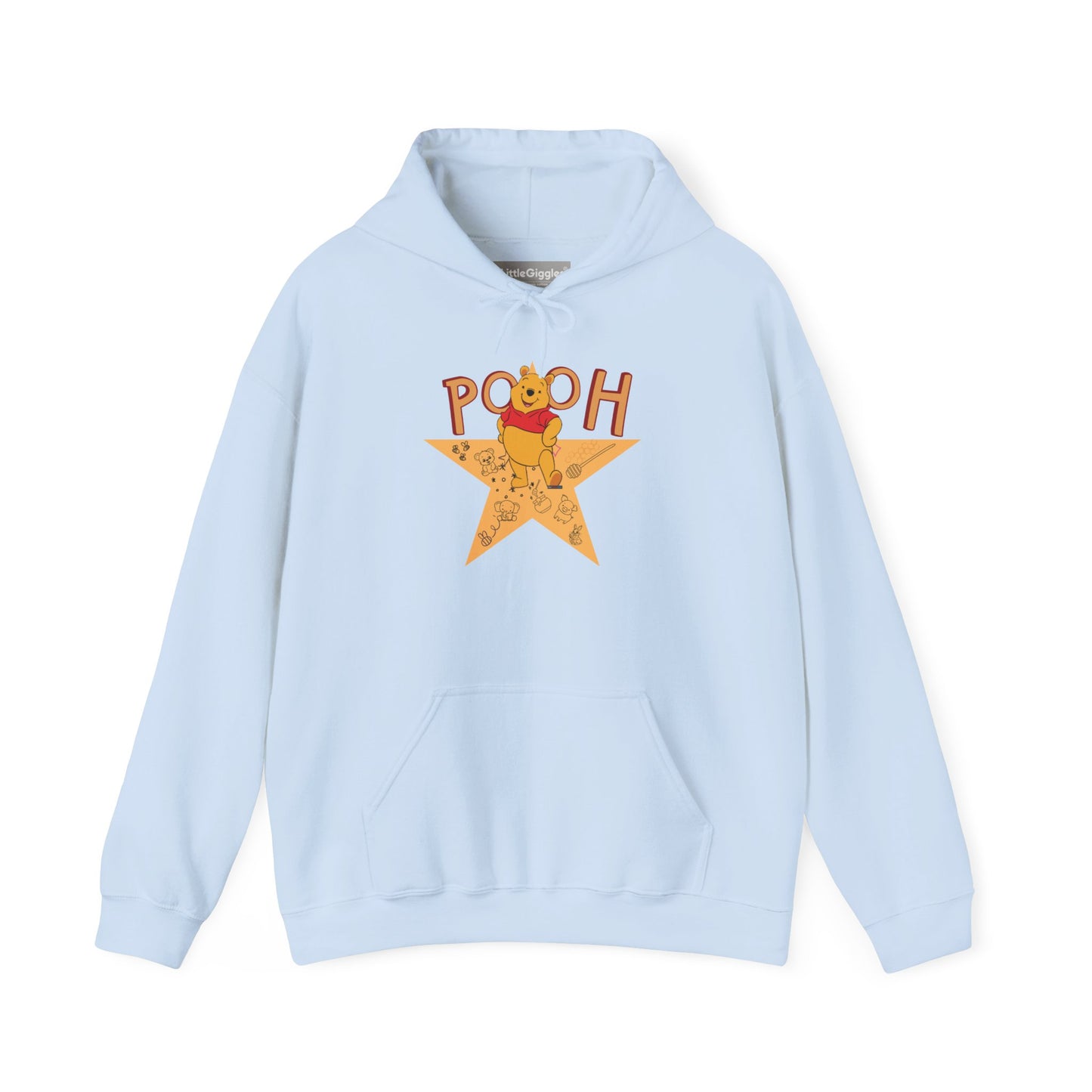 Pooh Themed Hooded Sweatshirt