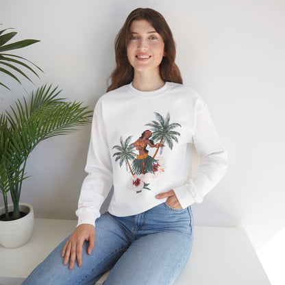 Tropical Chic Artisanal Sweatshirt