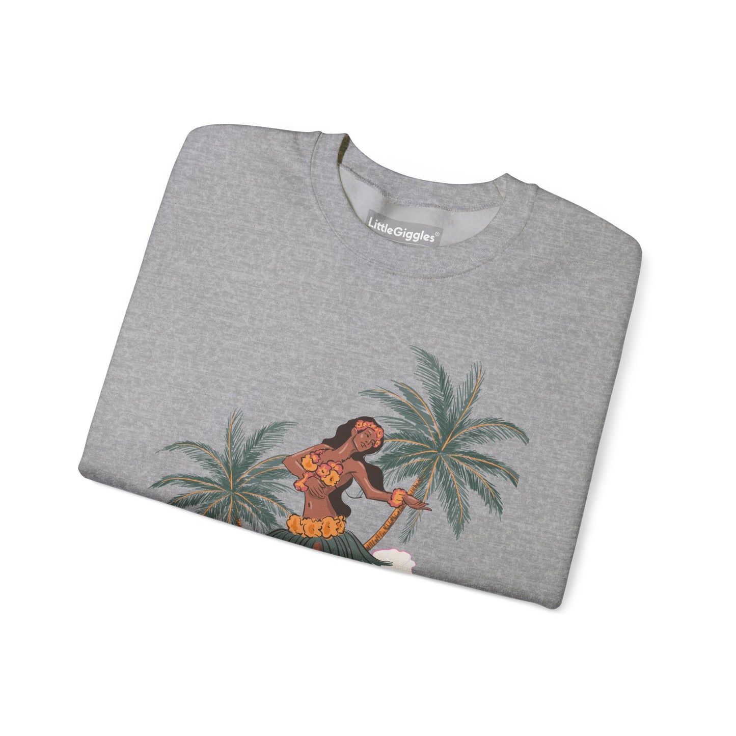 Tropical Chic Artisanal Sweatshirt