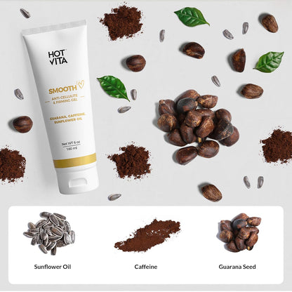 anti Cellulite Gel – Skin Tightening & Firming Body Lotion – anti Stretch Mark Cream (6 Oz)