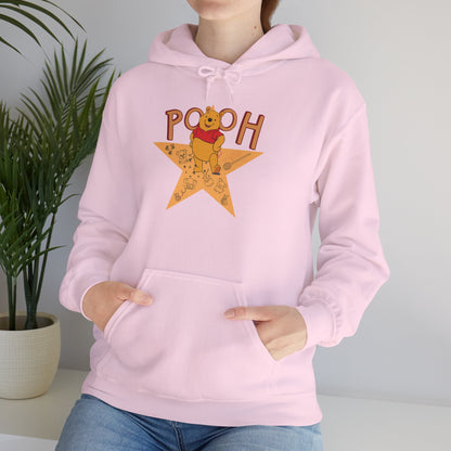 Pooh Themed Hooded Sweatshirt