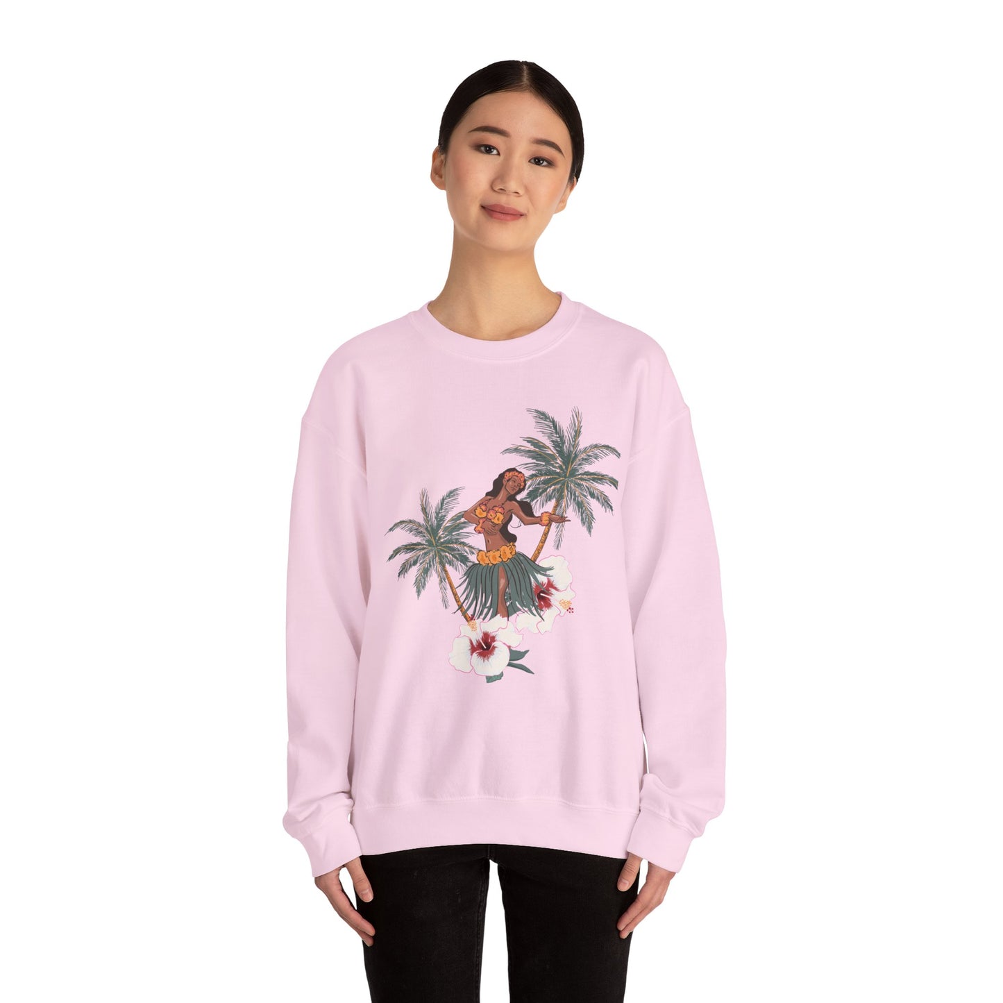 Tropical Chic Artisanal Sweatshirt