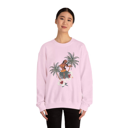 Tropical Chic Artisanal Sweatshirt