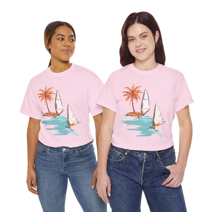 Beach Vibes Unisex Heavy Cotton Tee