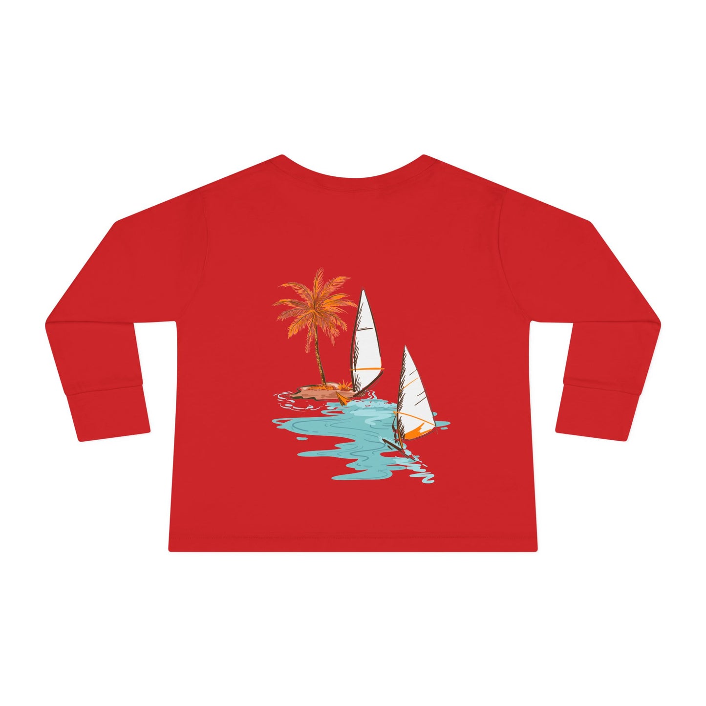 Tropical Toddler Long Sleeve Tee