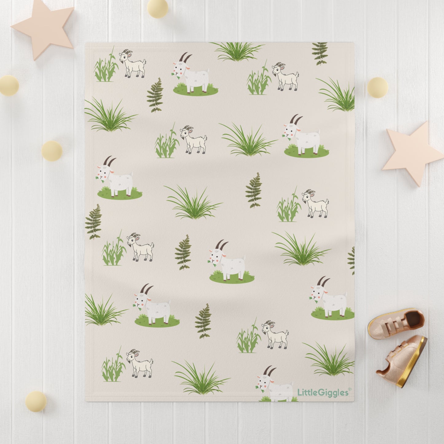 Farm Animal Baby Blanket