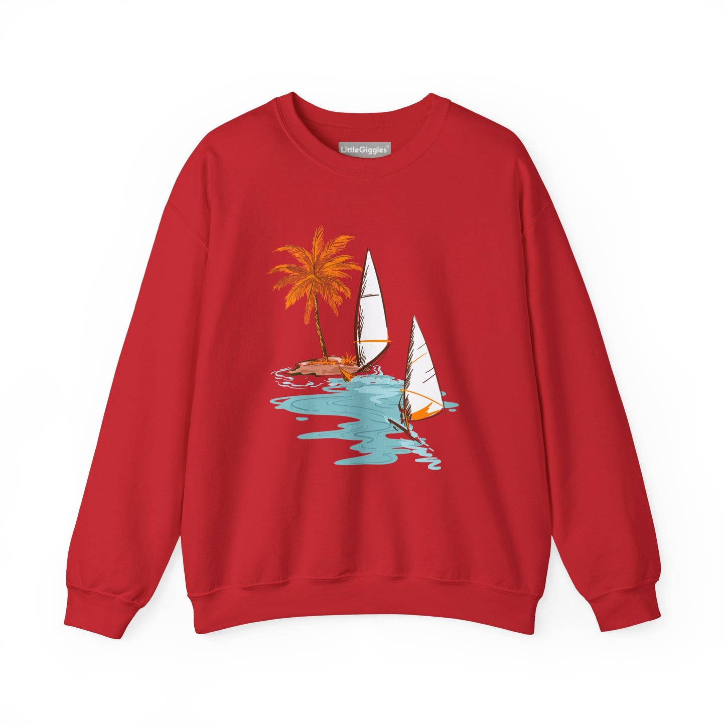 Tropical Chic Artisanal Sweatshirt