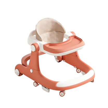 Trotteur pliable pour bébé anti-jambes multifonctionnel