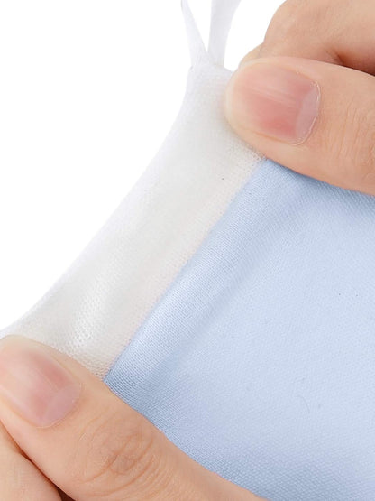 Baby Mittens 0-6 Months Cotton Newborn Mittens No Scratch Mittens for Baby Girls Boys Infant Mittens a 4 Pairs White 0-12 Months