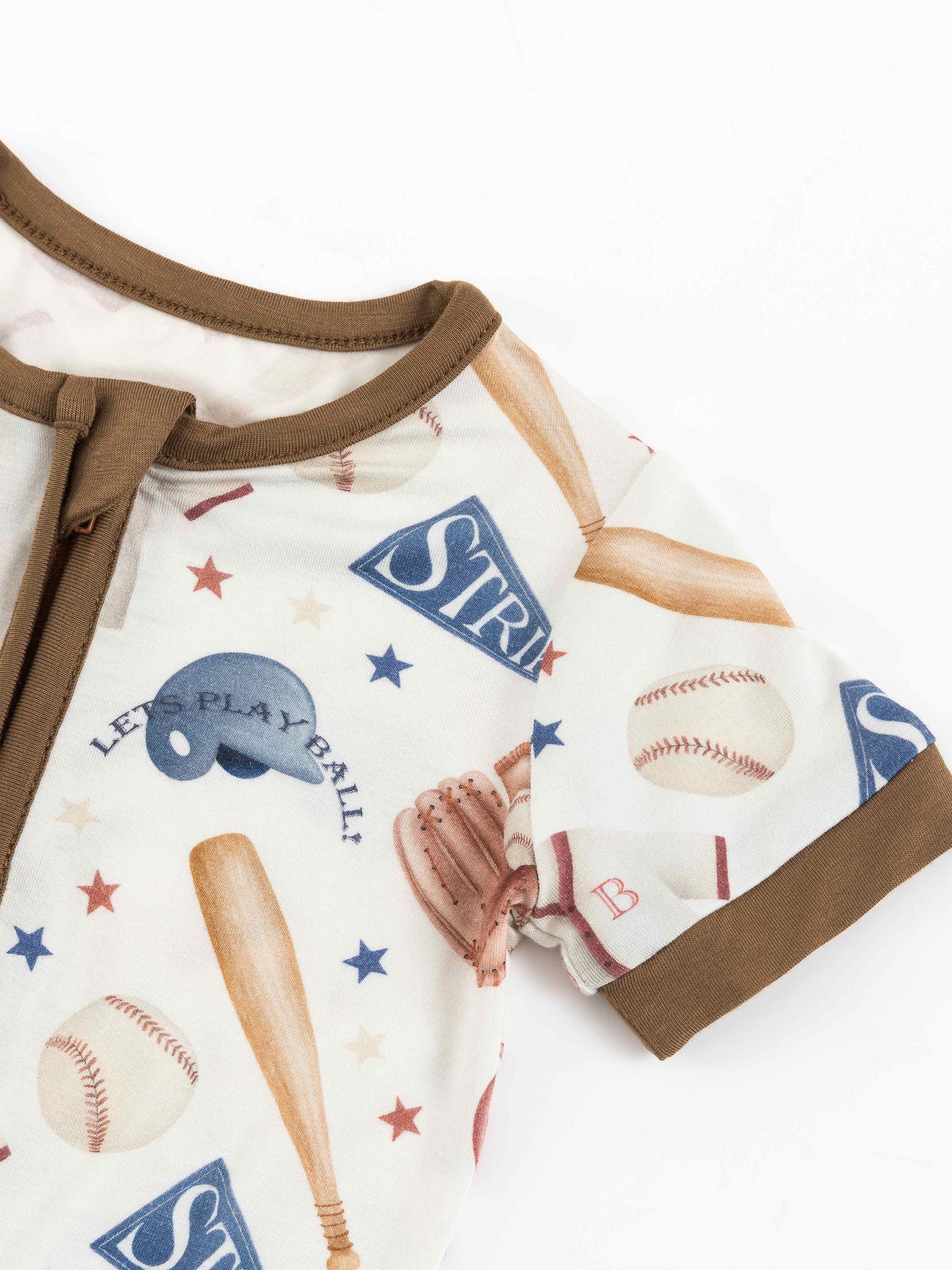 Short Sleeve Baseball Pattern