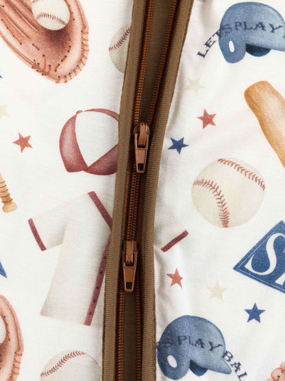 Short Sleeve Baseball Pattern