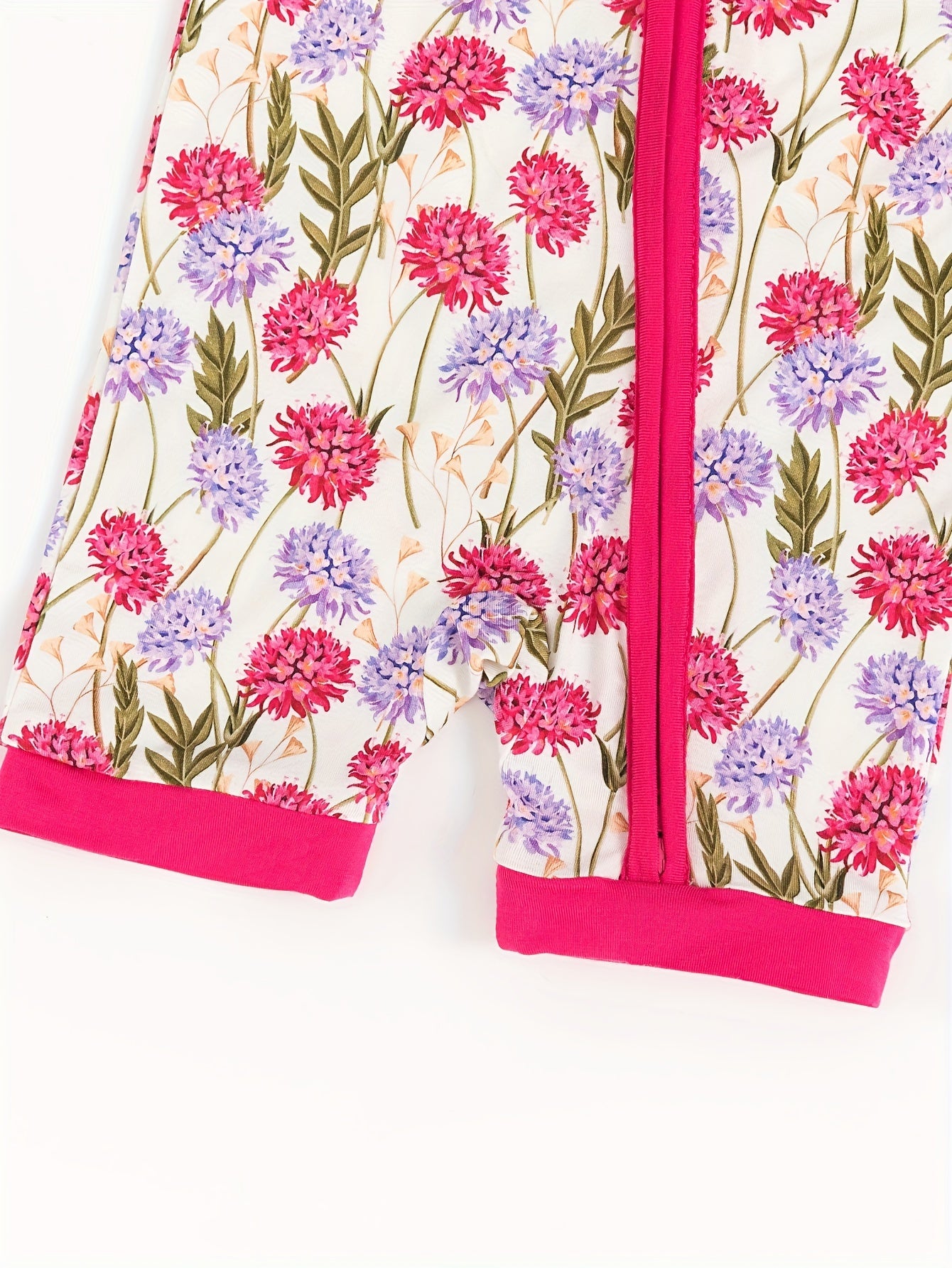 Combinaison zippée à manches courtes Flora &amp; Fauna