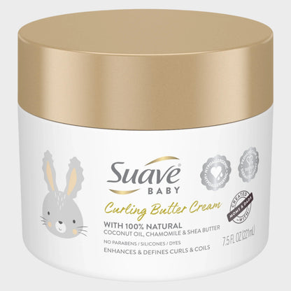 Baby Curling Butter Cream Coconut Oil, Chamomile & Shea Butter, 7.5 Oz