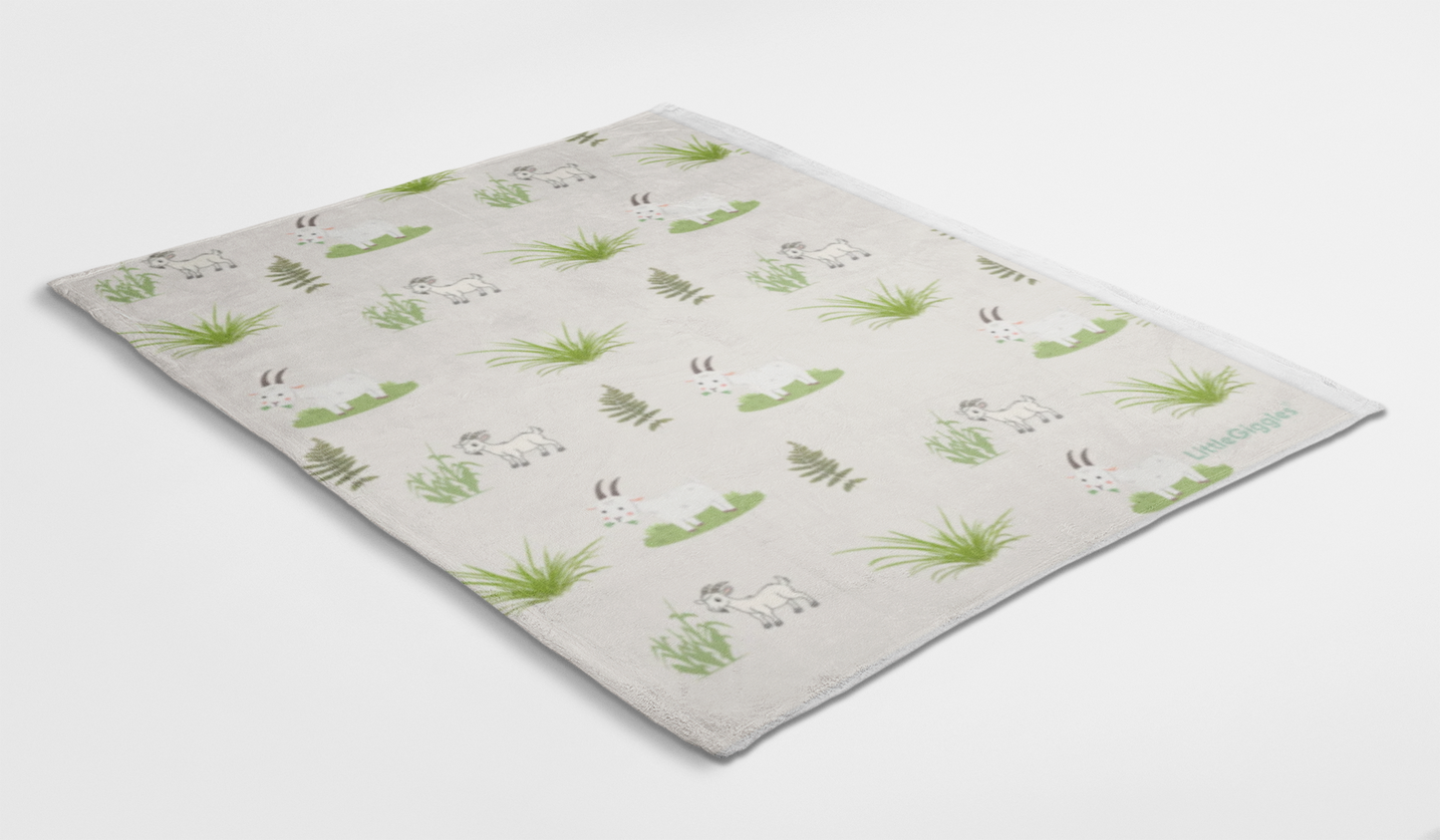 Farm Animal Baby Blanket