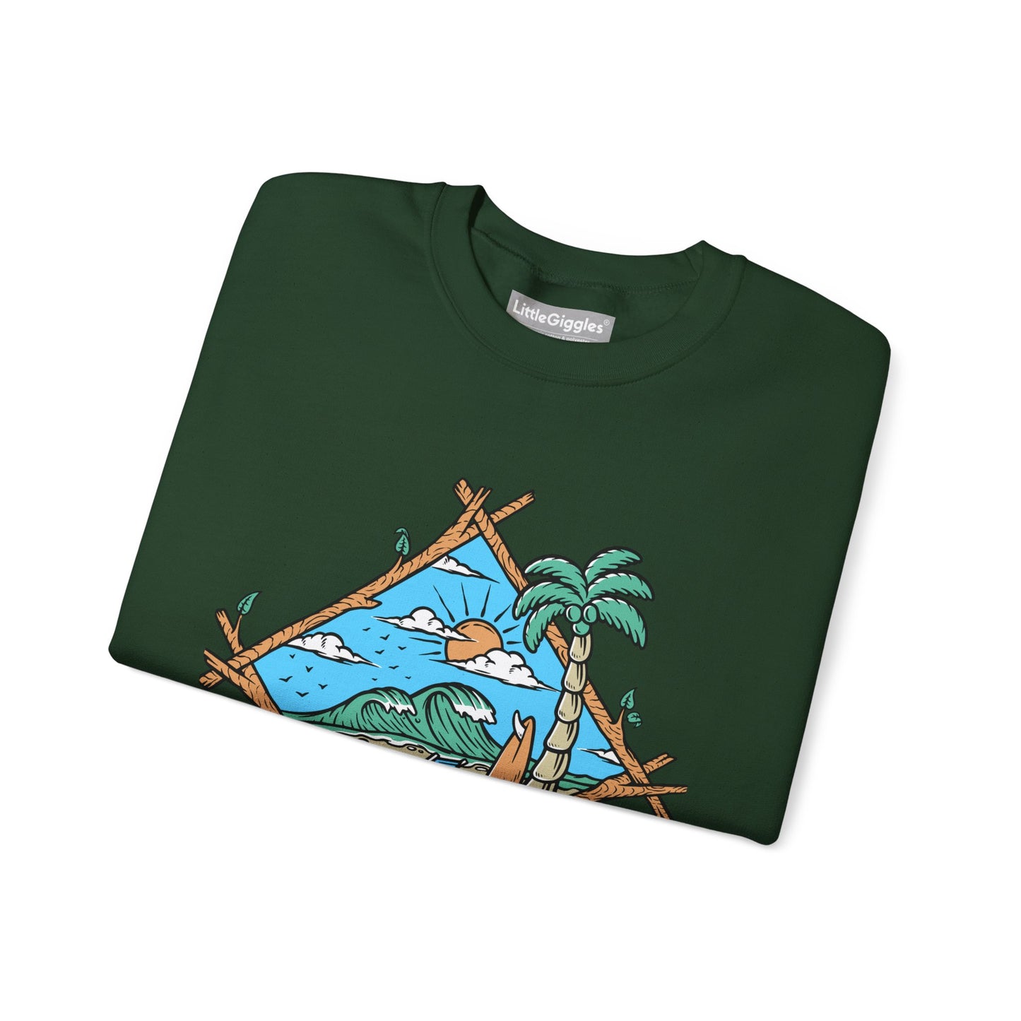 Beach Vibes Crewneck Sweatshirt