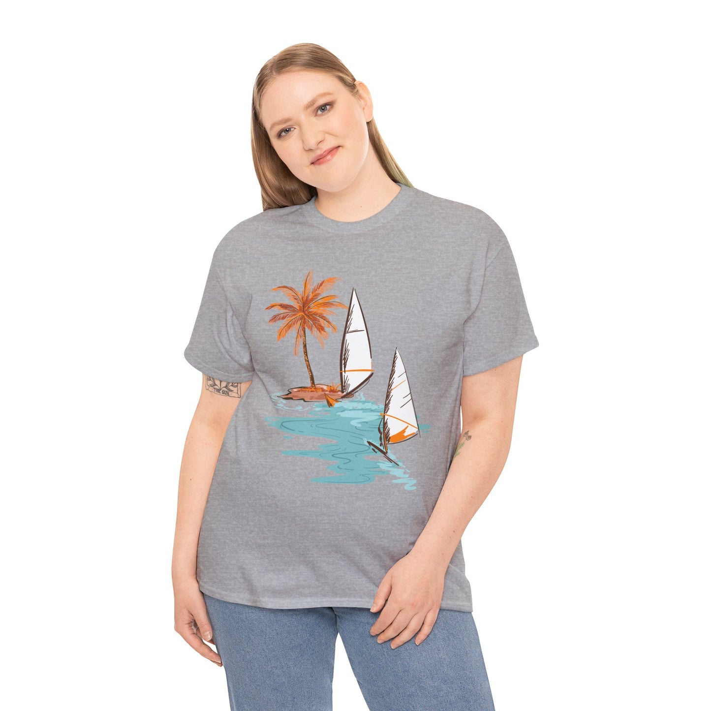 Beach Vibes Unisex Heavy Cotton Tee