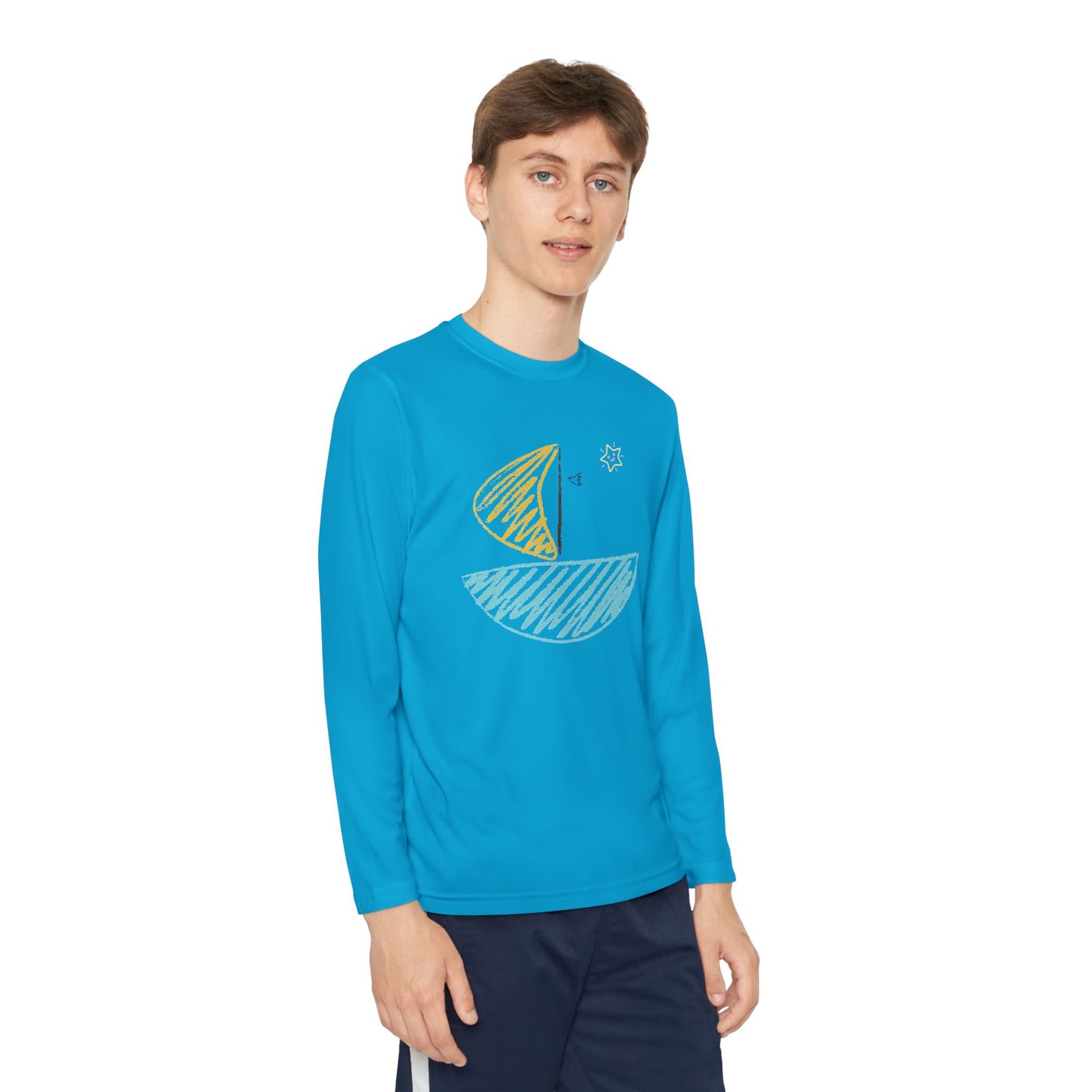Youth Sailing Long Sleeve Tee