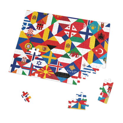 Kids Educational Jigsaw Puzzle with Tin