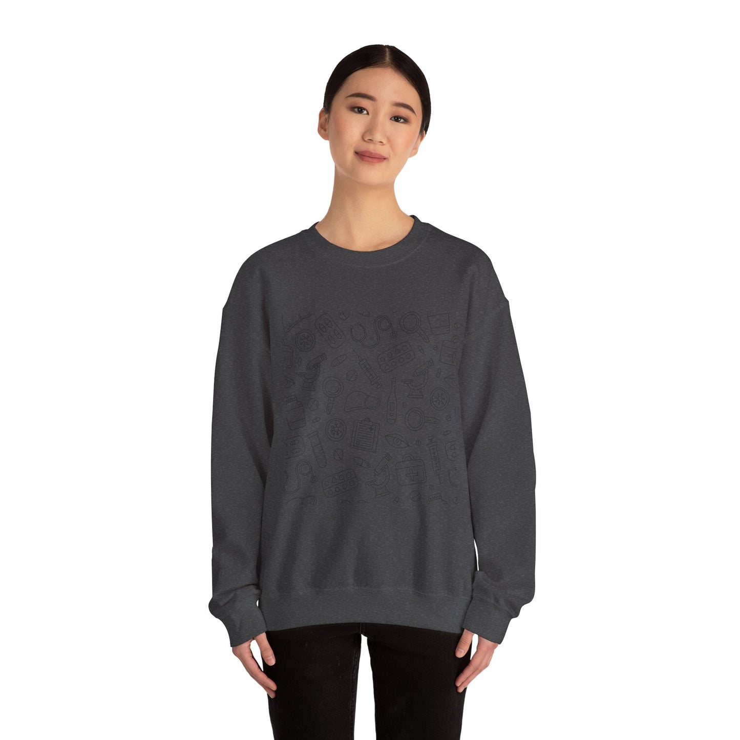 Doodle Chic Artisanal Sweatshirt
