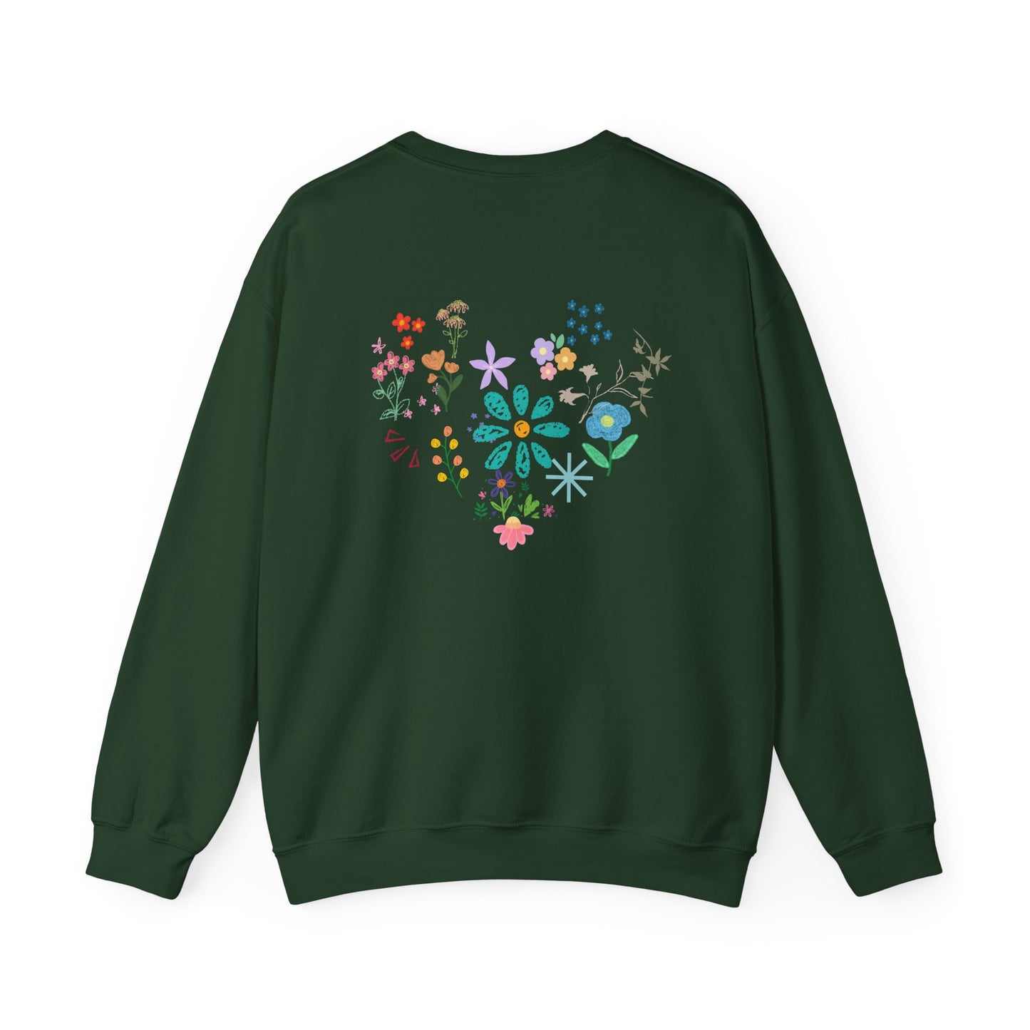 Floral Crewneck Sweatshirt