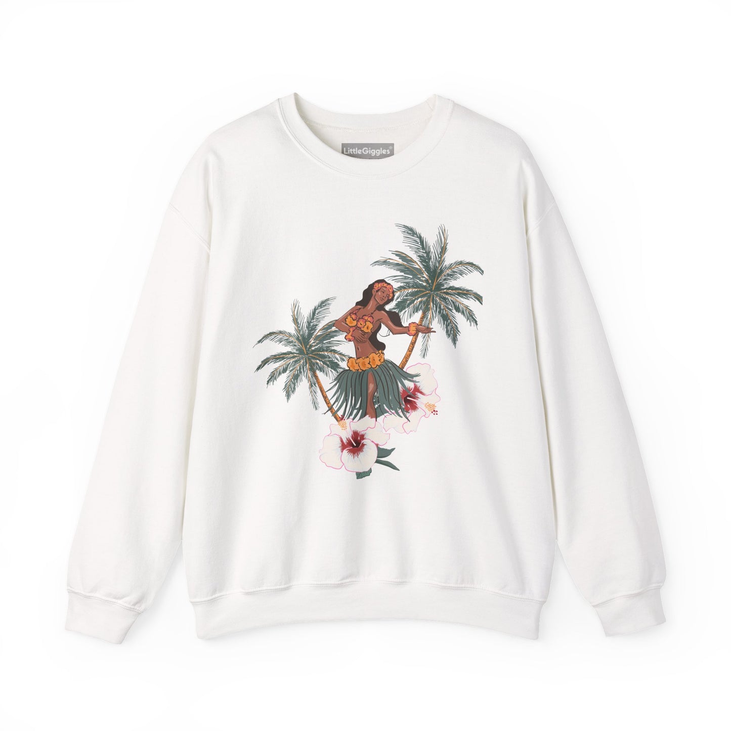 Tropical Chic Artisanal Sweatshirt