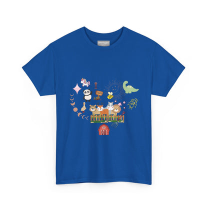 Farm Illustrations Unisex Heavy Cotton Tee