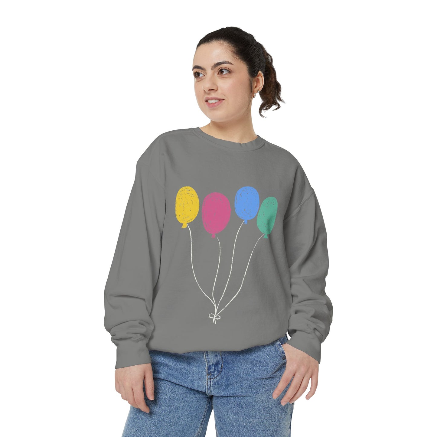 Colorful Balloon Design Unisex Sweatshirt