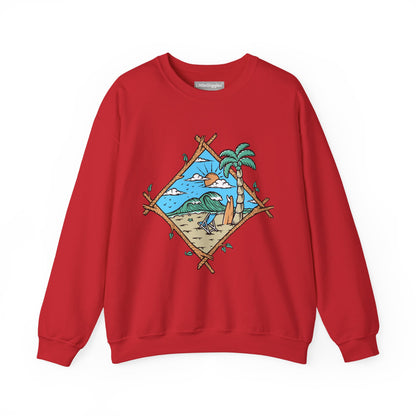 Beach Vibes Crewneck Sweatshirt
